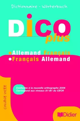 Couverture du produit · Dicoplus dictionnaire bilingue - Livre