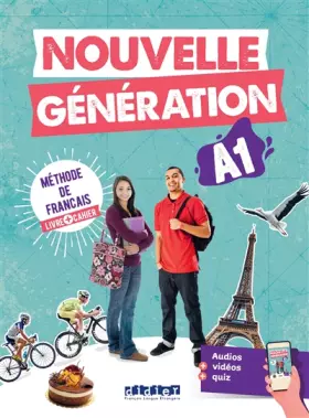Couverture du produit · Nouvelle Génération A1 - Livre + Cahier + didierfle.app