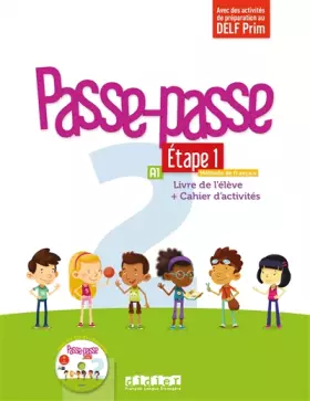 Couverture du produit · Passe-passe 2 - Étape 1 - Livre + Cahier + CD mp3
