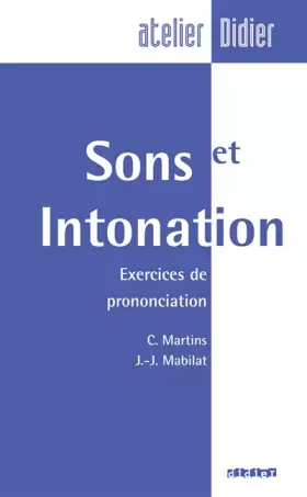 Couverture du produit · Son et intonation : Livre
