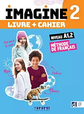 Couverture du produit · Imagine 2 - Niv. A1.2 - 3 unités - Livre + cahier + didierfle.app