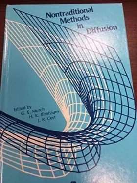 Couverture du produit · Nontraditional Methods in Diffusion