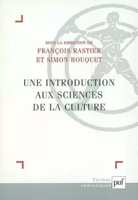 Couverture du produit · Une introduction aux sciences de la culture