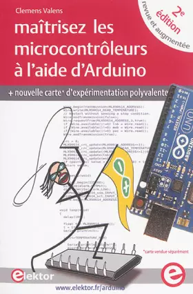 Couverture du produit · Maitrisez les microcontroleurs à l'aide d'Arduino