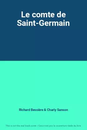 Couverture du produit · Le comte de Saint-Germain