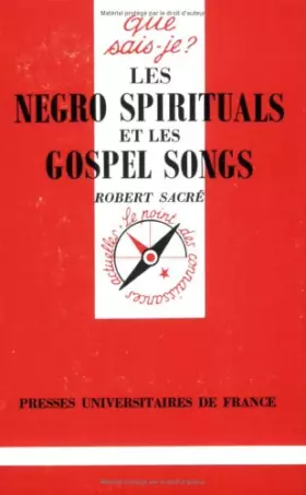 Couverture du produit · Les Negro Spirituals et les Gospel Songs
