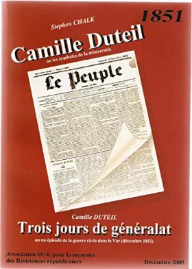 Couverture du produit · Camille Duteil ou Les symboles de la démocratie