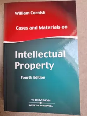 Couverture du produit · Cases and Materials on Intellectual Property