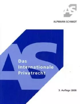 Couverture du produit · Das internationale Privatrecht