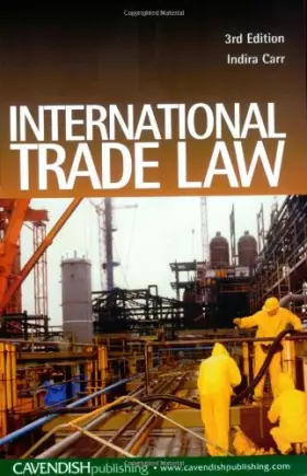 Couverture du produit · International Trade Law