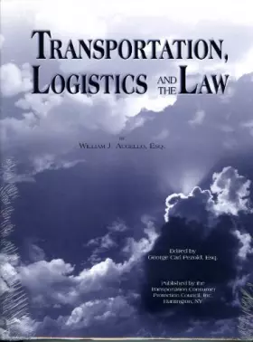 Couverture du produit · Transportation, Logistics and the Law