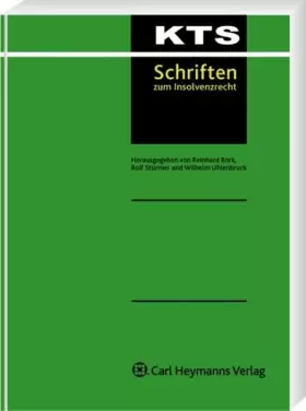 Couverture du produit · Die Auswahl und Bestellung des Insolvenzverwalters: Reformvorschläge angesichts aktueller europäischer Entwicklungen: Diss. (KT