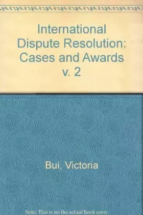 Couverture du produit · International Dispute Resolution (v. 2)