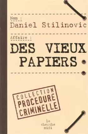 Couverture du produit · Des vieux papiers