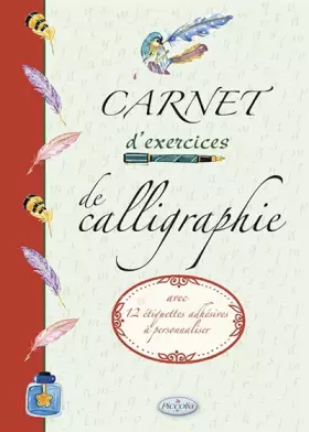 Couverture du produit · Carnet d'exercices de calligraphie