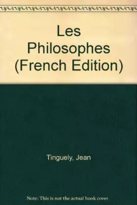 Couverture du produit · Les Philosophes