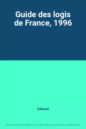 Couverture du produit · Guide des logis de France, 1996
