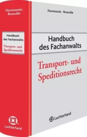 Couverture du produit · Handbuch des Fachanwalts Transport- und Speditionsrecht