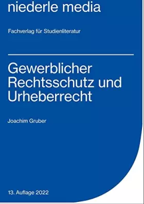 Couverture du produit · Gewerblicher Rechtsschutz und Urheberrecht - 2022
