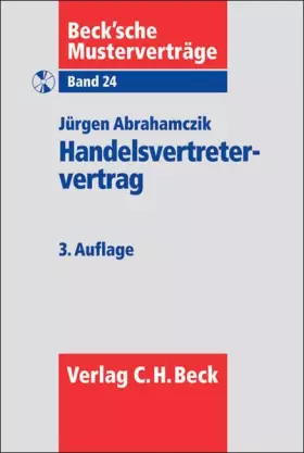 Couverture du produit · Der Handelsvertretervertrag (Beck'sche Musterverträge, Band 24)