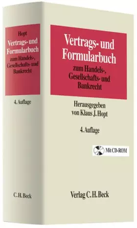 Couverture du produit · Vertrags- und Formularbuch zum Handels-, Gesellschafts- und Bankrecht