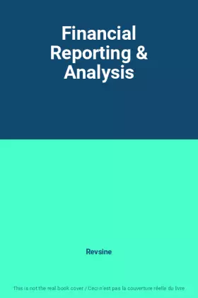 Couverture du produit · Financial Reporting & Analysis