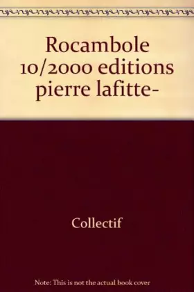 Couverture du produit · Les Éditions Pïerre Lafitte