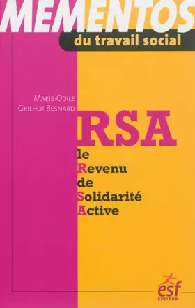 Couverture du produit · RSA : Revenu de solidarité