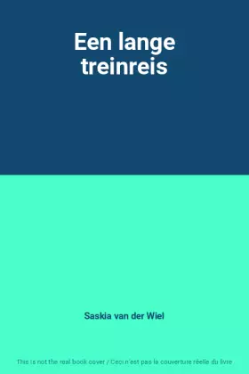 Couverture du produit · Een lange treinreis