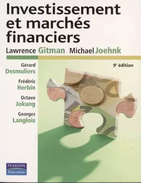 Couverture du produit · Principes d'investissement financiers