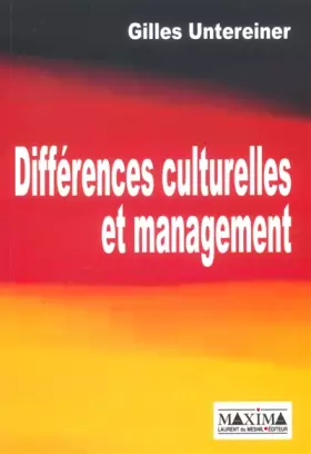Couverture du produit · Différences culturelles et management