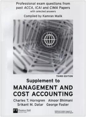 Couverture du produit · Management and Cost Accounting Professional Question Supplement