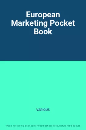 Couverture du produit · European Marketing Pocket Book