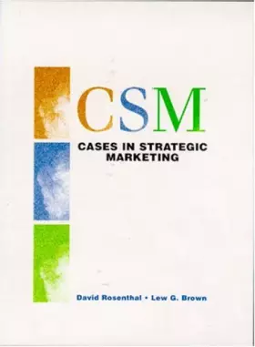 Couverture du produit · Cases in Strategic Marketing