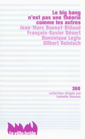 Couverture du produit · Le big bang n'est pas une théorie comme les autres