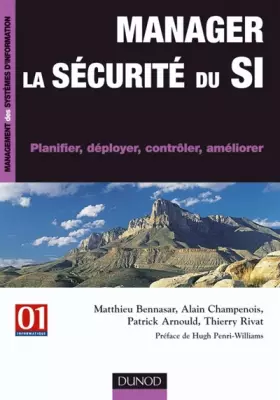 Couverture du produit · Manager la sécurité du SI - Planifier, déployer, contrôler, améliorer