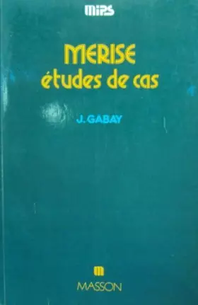 Couverture du produit · MERISE : Études de cas