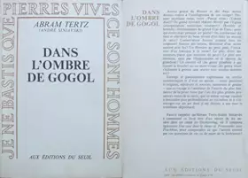 Couverture du produit · Dans l'ombre de Gogol