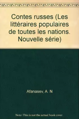 Couverture du produit · Contes russes (Les littératures populaires de toutes les nations. Nouvelle série)