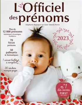 Couverture du produit · L'officiel des prénoms 2023