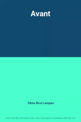 Couverture du produit · Avant