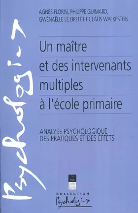 Couverture du produit · MAITRE ET DES INTERVENANTS MULTIPLES