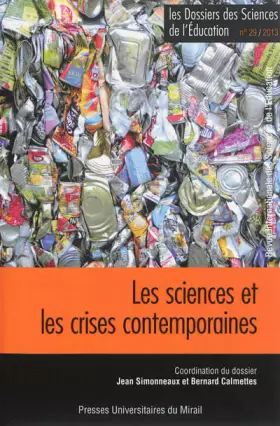 Couverture du produit · Sciences et les crises contemporaines