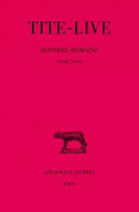 Couverture du produit · Histoire romaine, livre XXXVI