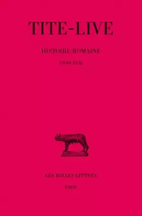 Couverture du produit · Histoire romaine, livre XXXI