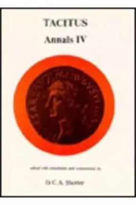 Couverture du produit · Tacitus: Annals IV (Latin Edition)