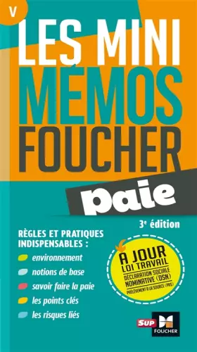 Couverture du produit · Les mini mémos Foucher - Paie - 3ème édition - Révision
