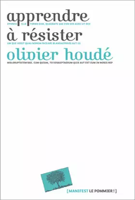Couverture du produit · Apprendre à résister