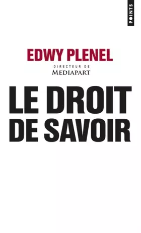 Couverture du produit · Le Droit de savoir