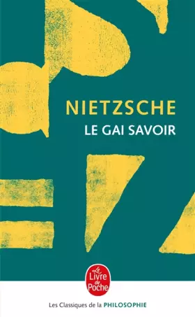 Couverture du produit · Le gai savoir